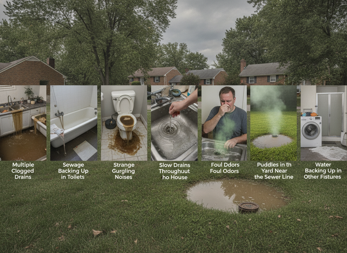 7 Warning Signs Your Main Sewer Line Is Clogged