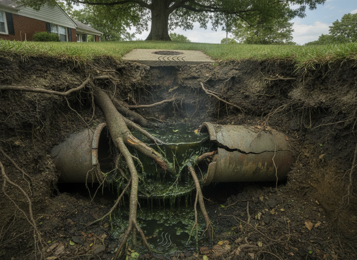 Foul Odors from Your Drain? It Might Be a Sewer Line Tree Root Intrusion