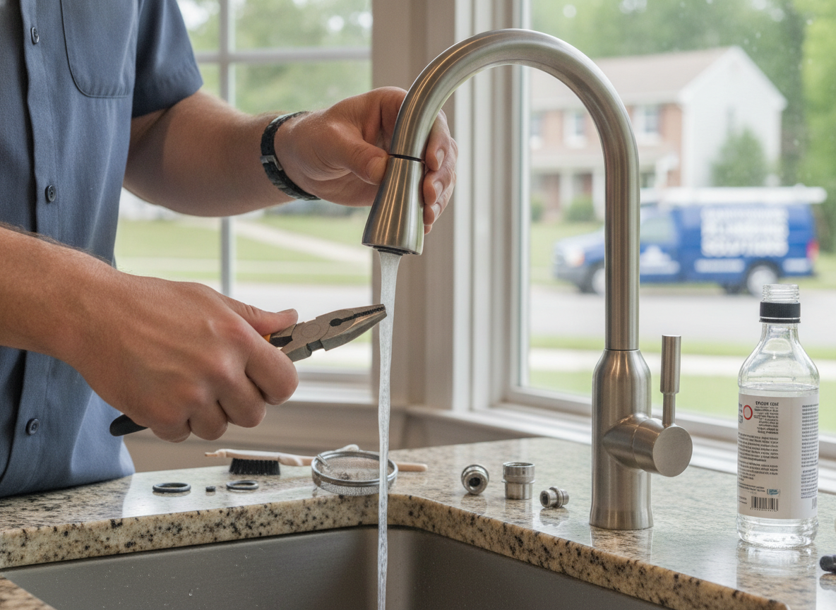 How to Fix Low Water Pressure in Your Kitchen Faucet