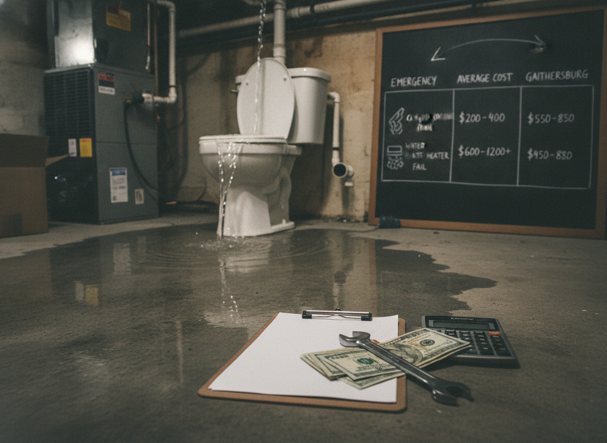 plumbing service in Quince Orchard