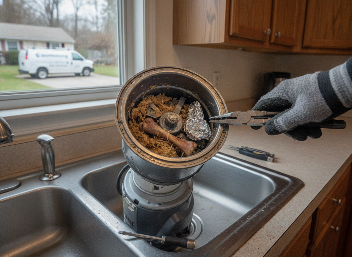 Why Your Garbage Disposal Is Humming But Not Spinning