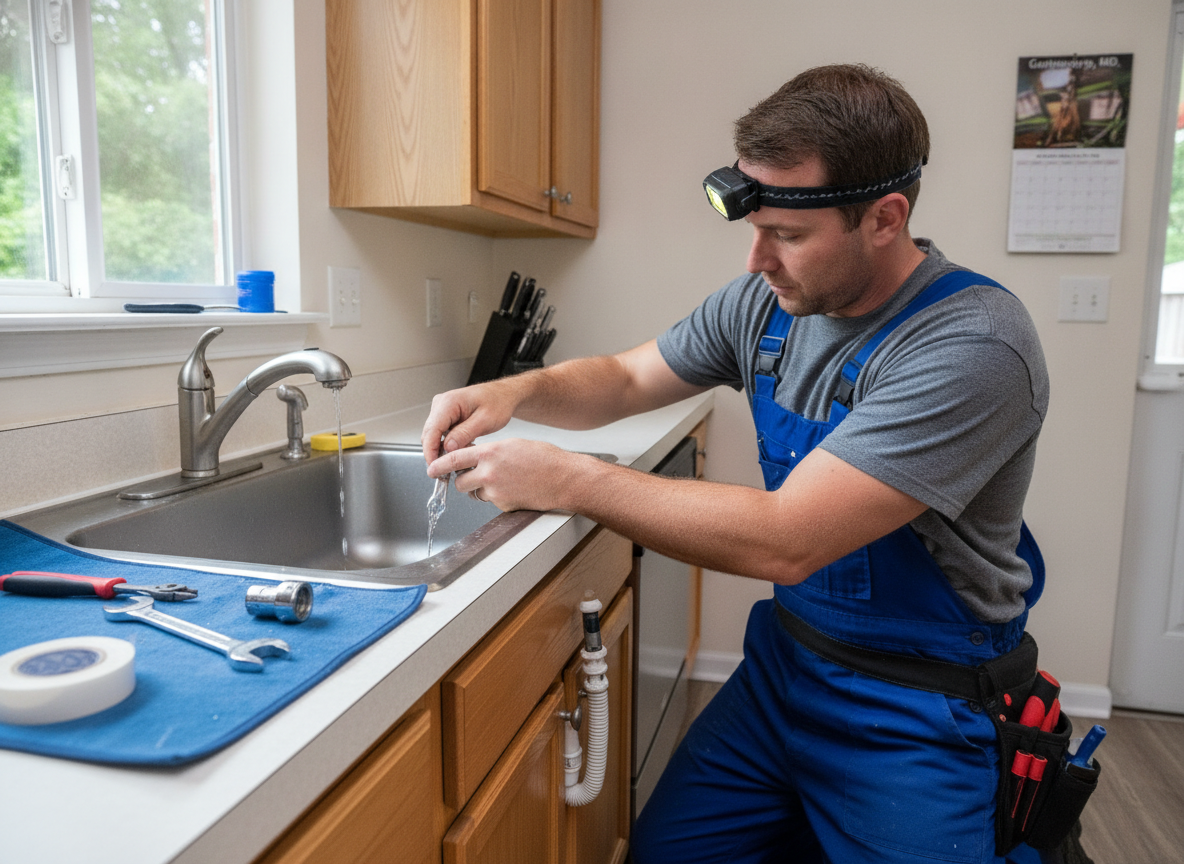 Faucet Repair Plumber in Gaithersburg, MD