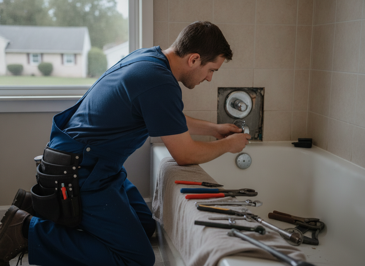 Shower Valve Repair in Gaithersburg, MD